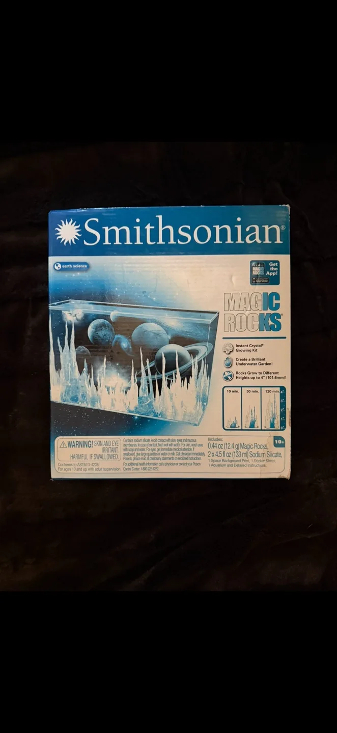 Smithsonian Magic Rocks Growing Kit thumbnail