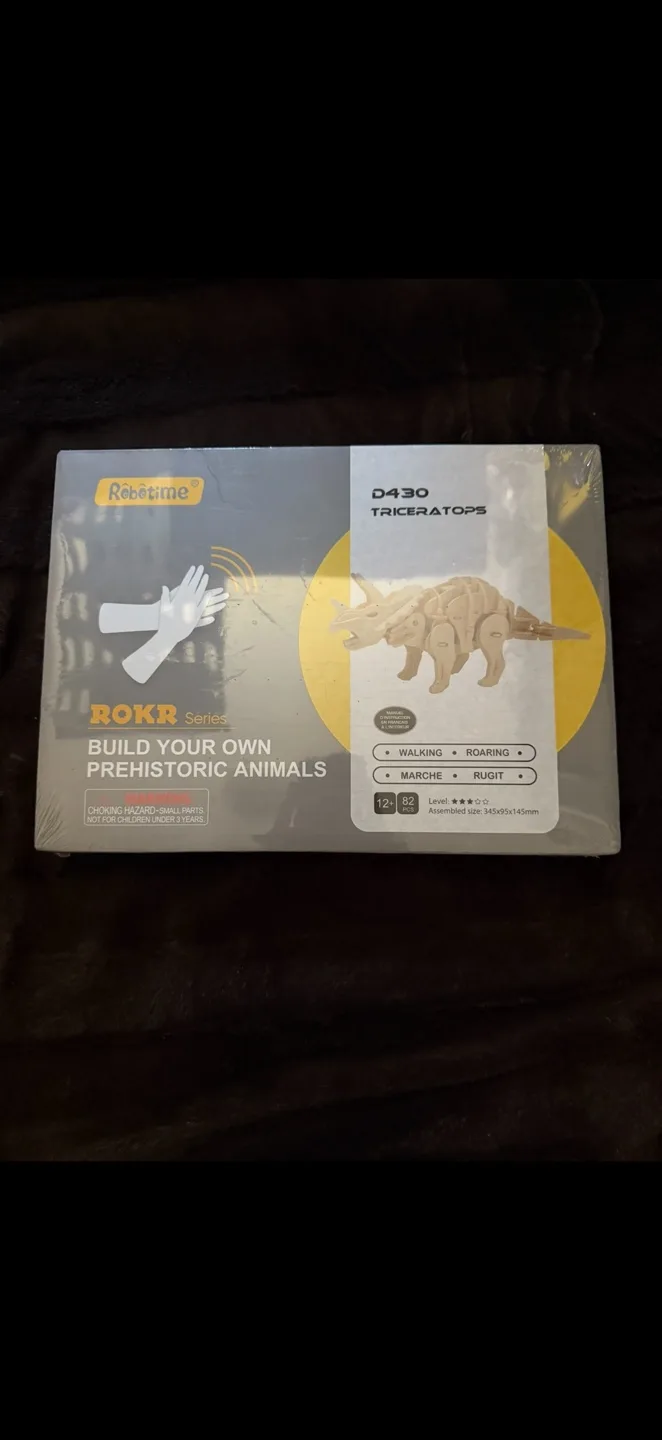 ROKR Re-time Dinosaur Model Kit thumbnail