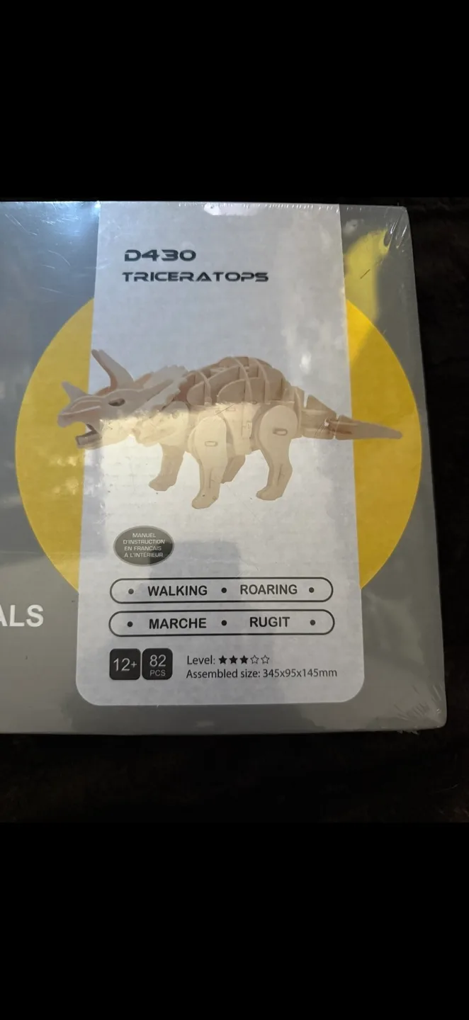 ROKR Re-time Dinosaur Model Kit image indicator(3)