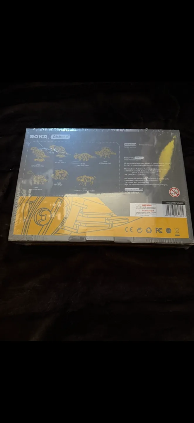 ROKR Re-time Dinosaur Model Kit image indicator(2)