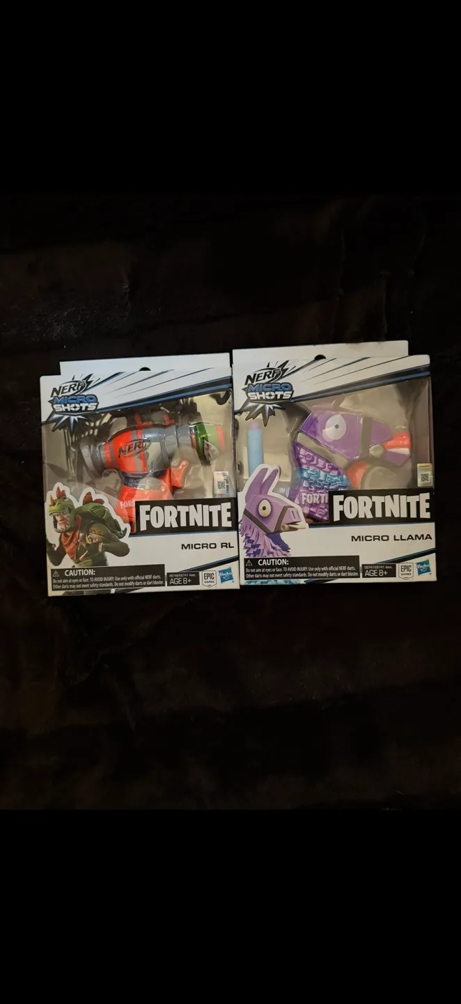 Nerf Fortnite Micro RL and Micro Llama thumbnail