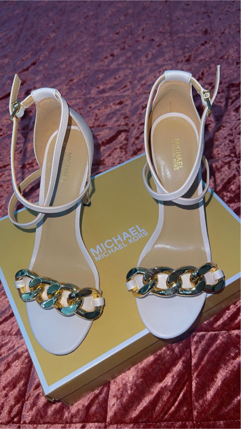 Michael Kors Chain Detail Heels - Size 8M