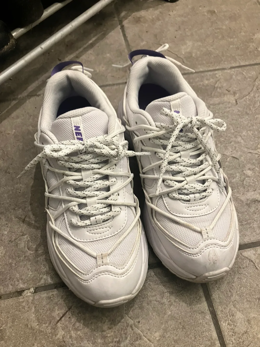 NERDY White Sneakers thumbnail