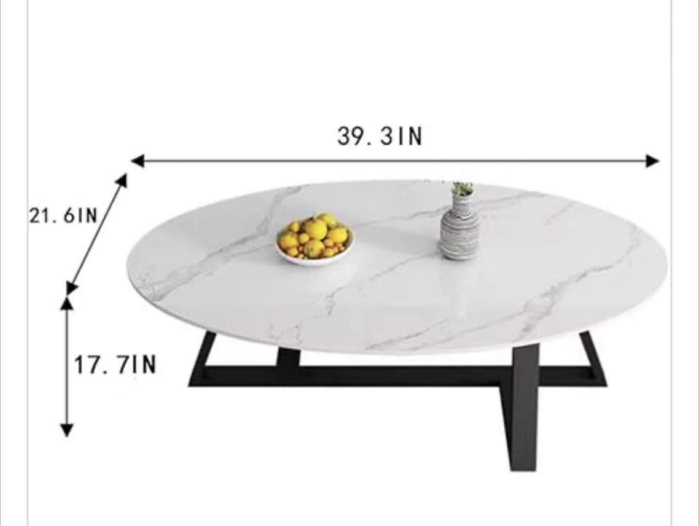 Oval Coffee Table - photo 2