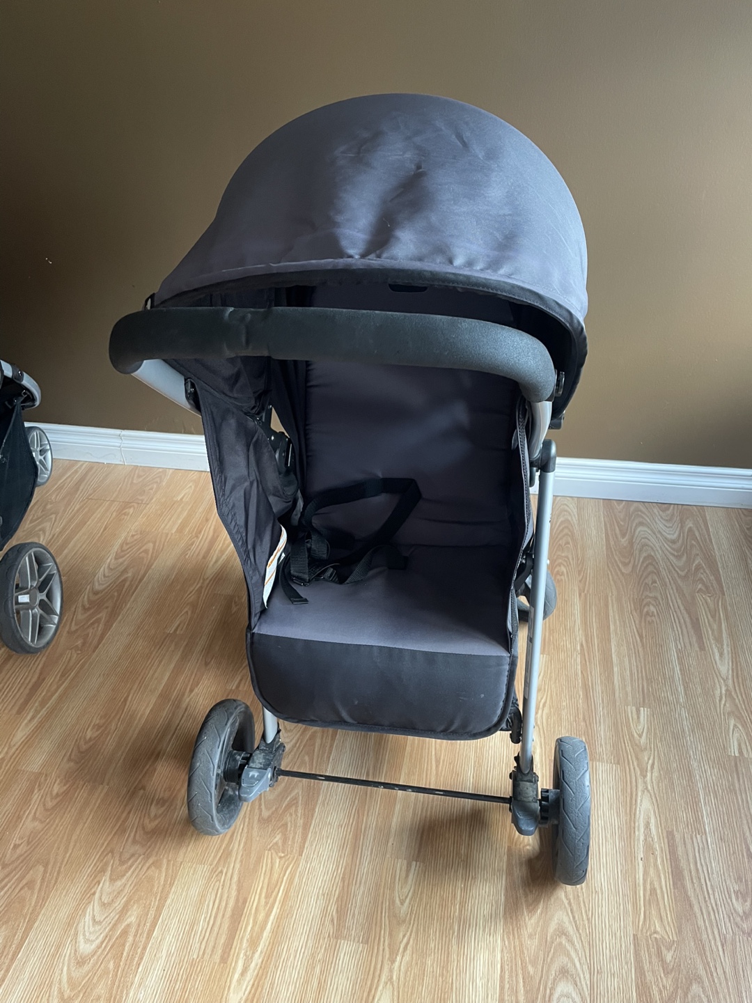 Gently used reversible stroller
