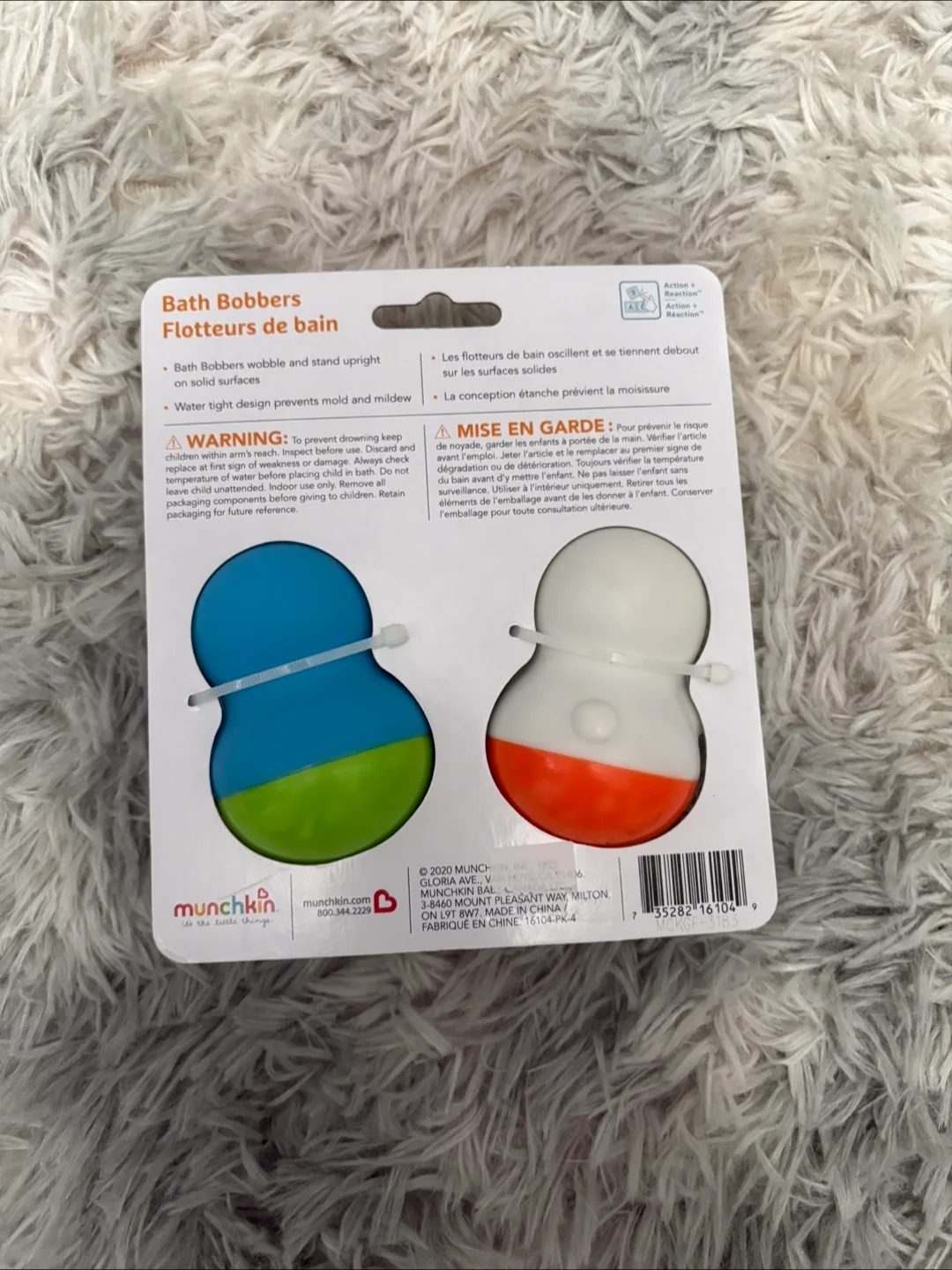 Brand New Munchkin Bath Bobbers image indicator(2)