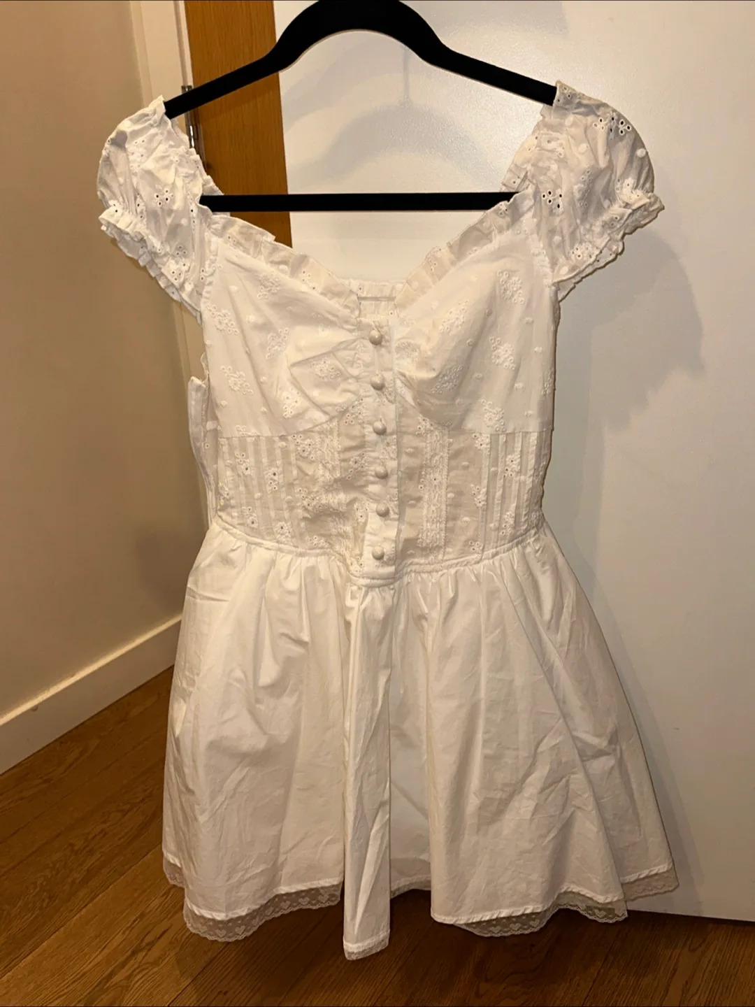 White Embroidered Dress ( not a kid’s dress) thumbnail
