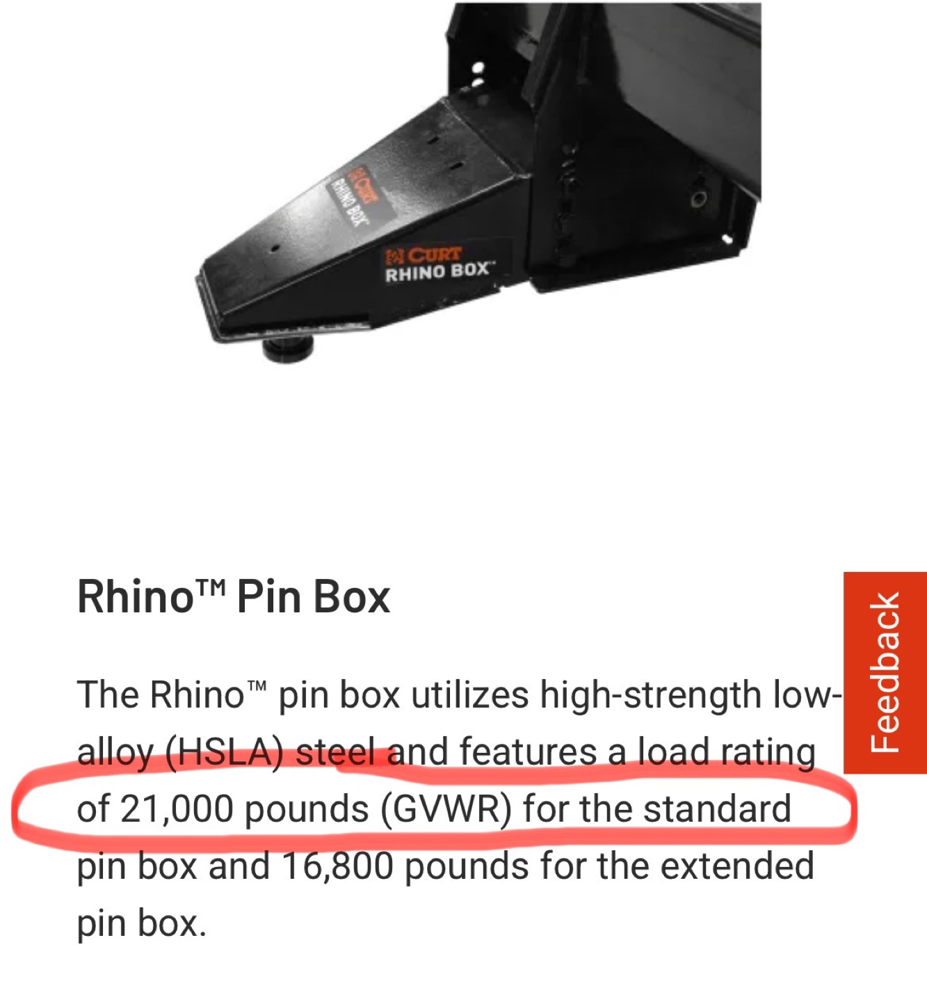 Rhino Box Trailer Hitch - photo 5