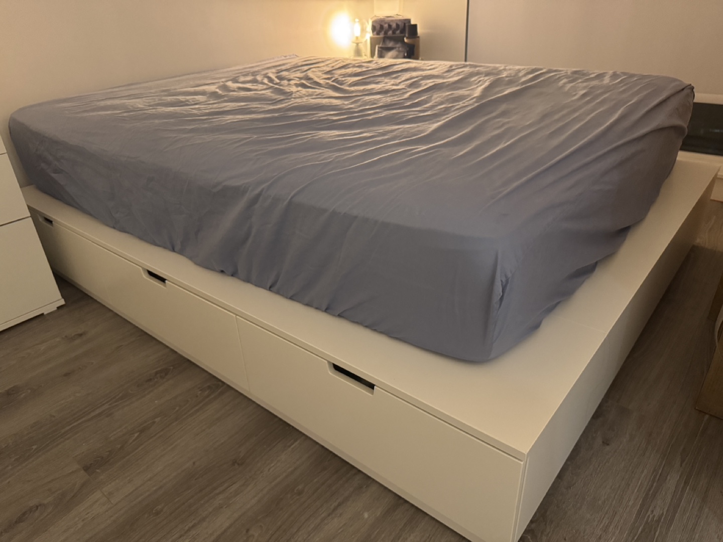 IKEA NORDLI Bed Frame with Storage - Queen