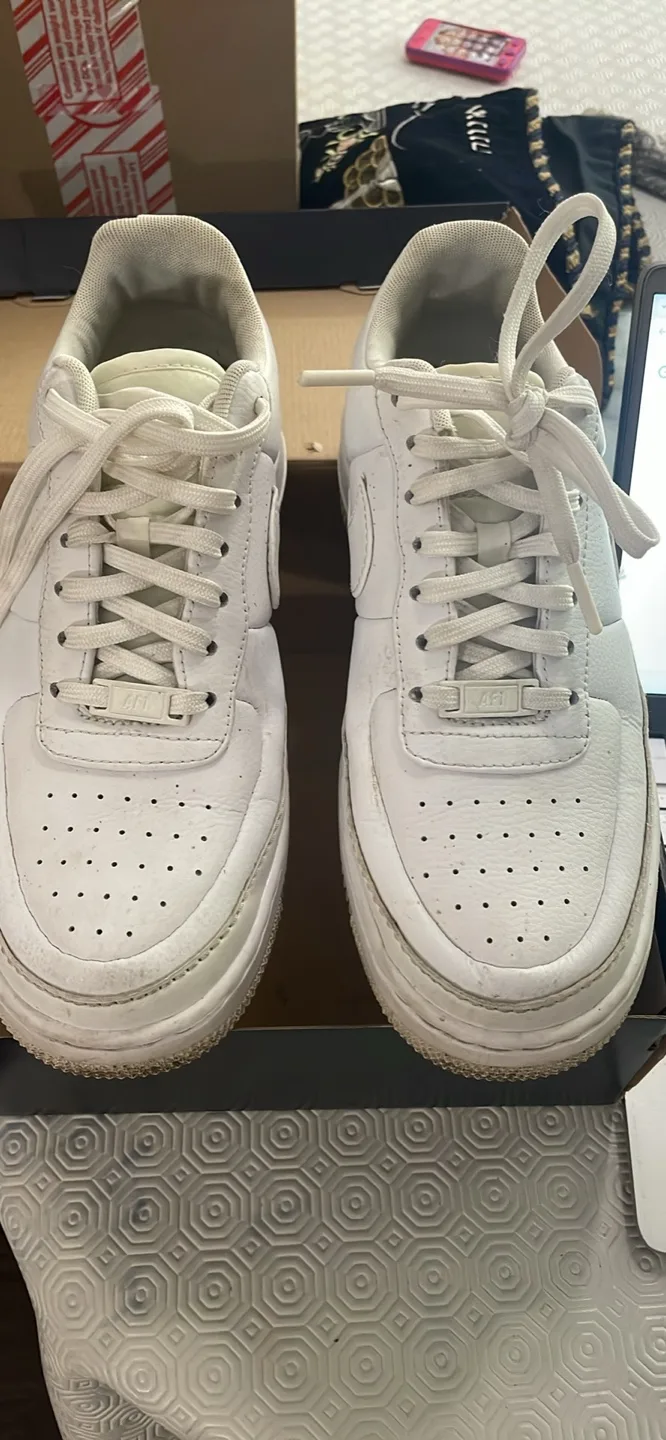 Nike Air Force 1 Jester XX 'Triple White' Sneakers image indicator(2)