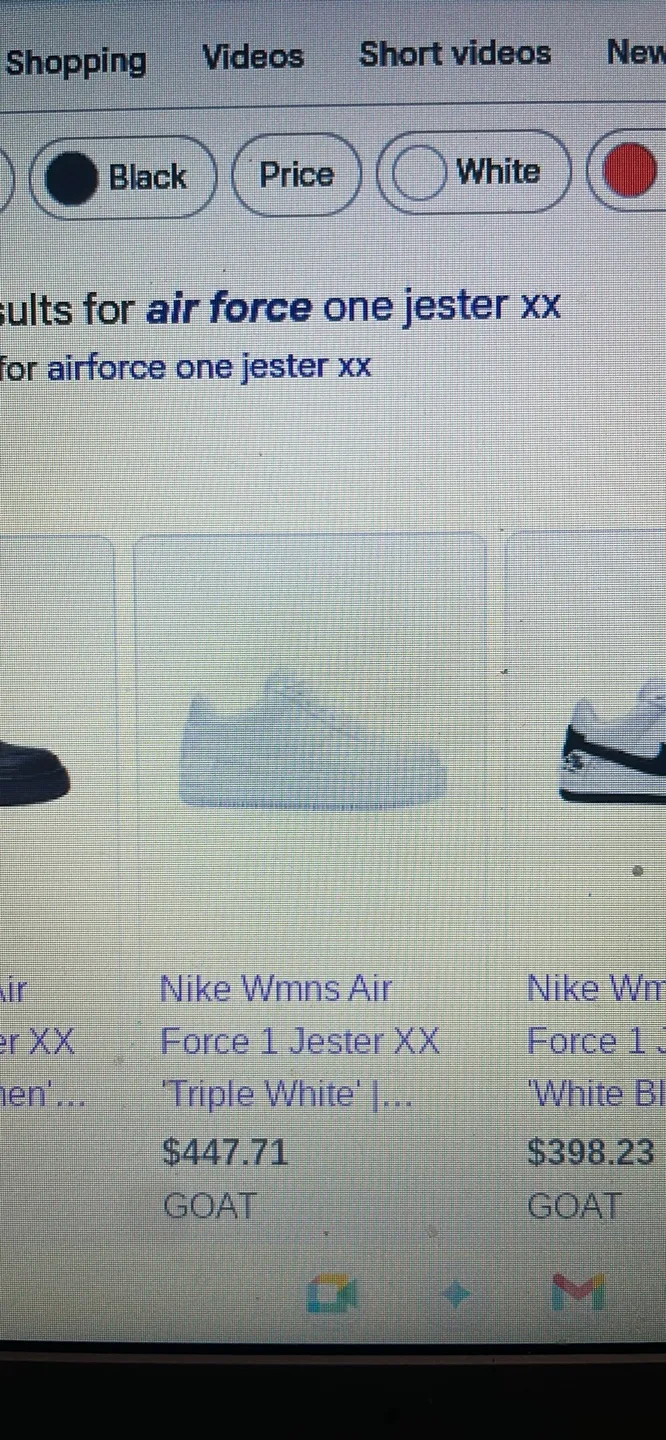 Nike Air Force 1 Jester XX 'Triple White' Sneakers image indicator(4)