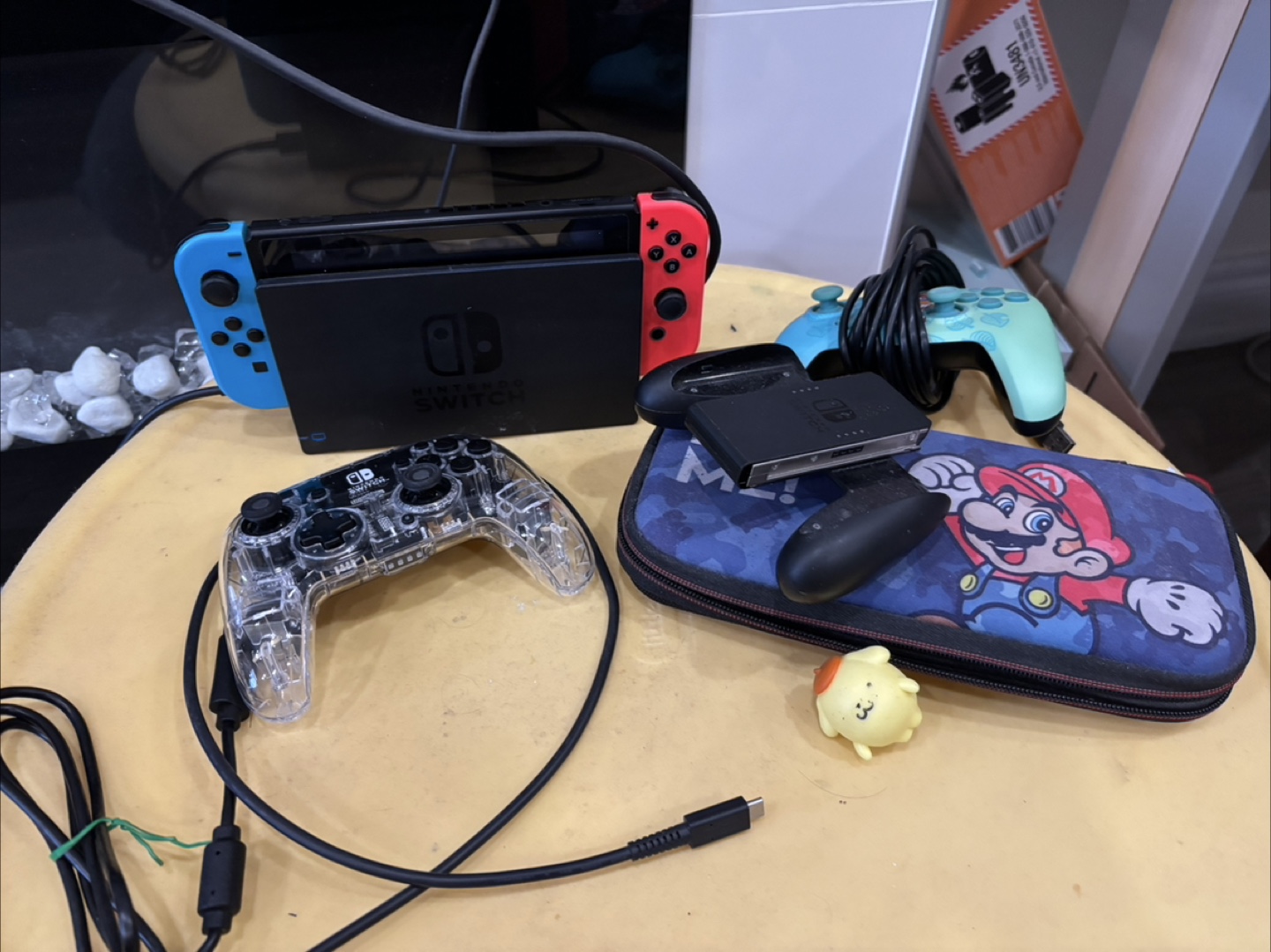 Nintendo Switch V1 Console Bundle (Case Not Included)