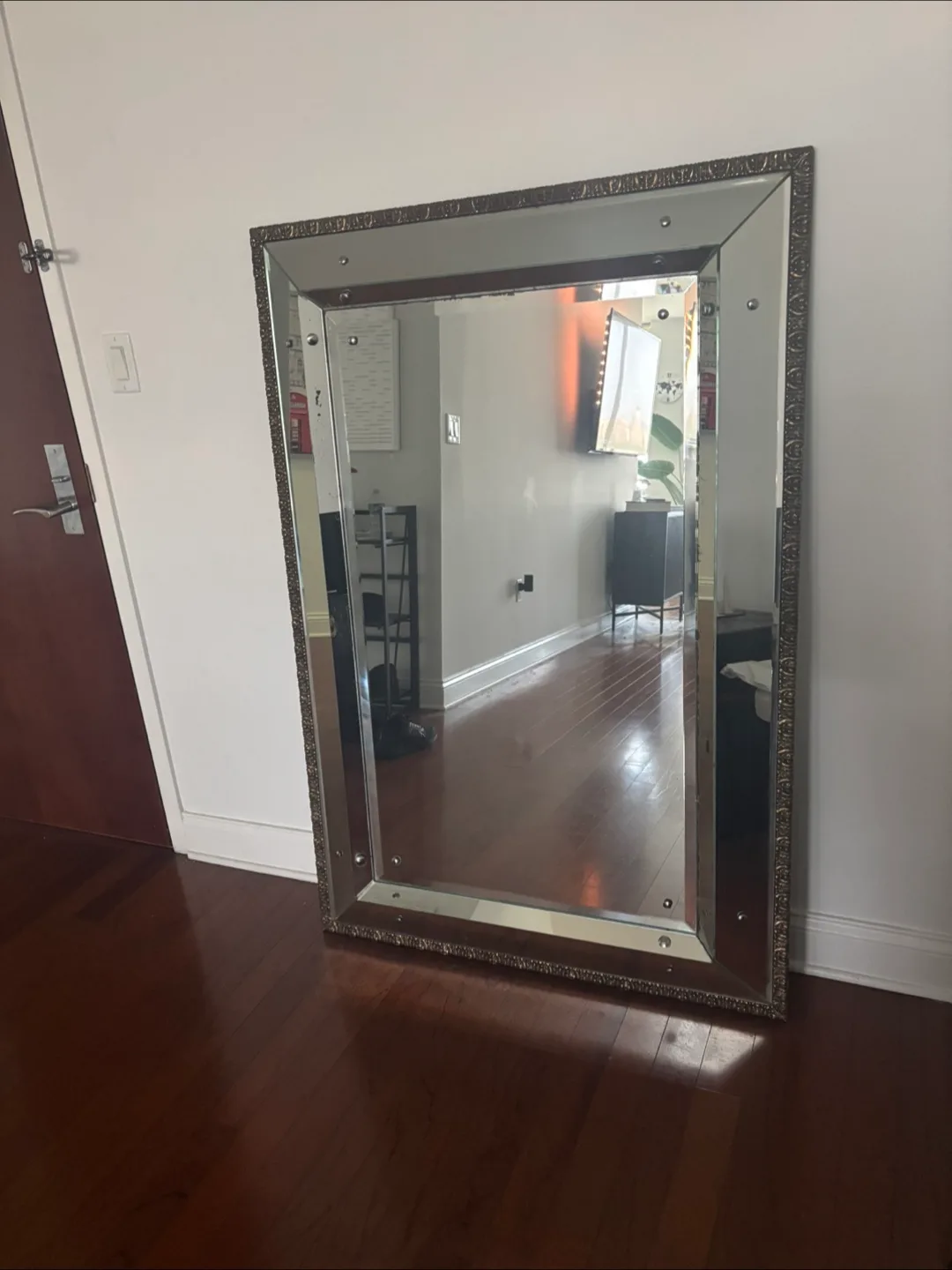 Vintage Framed Large Mirror- Reduced For Moving Sale image indicator(8)