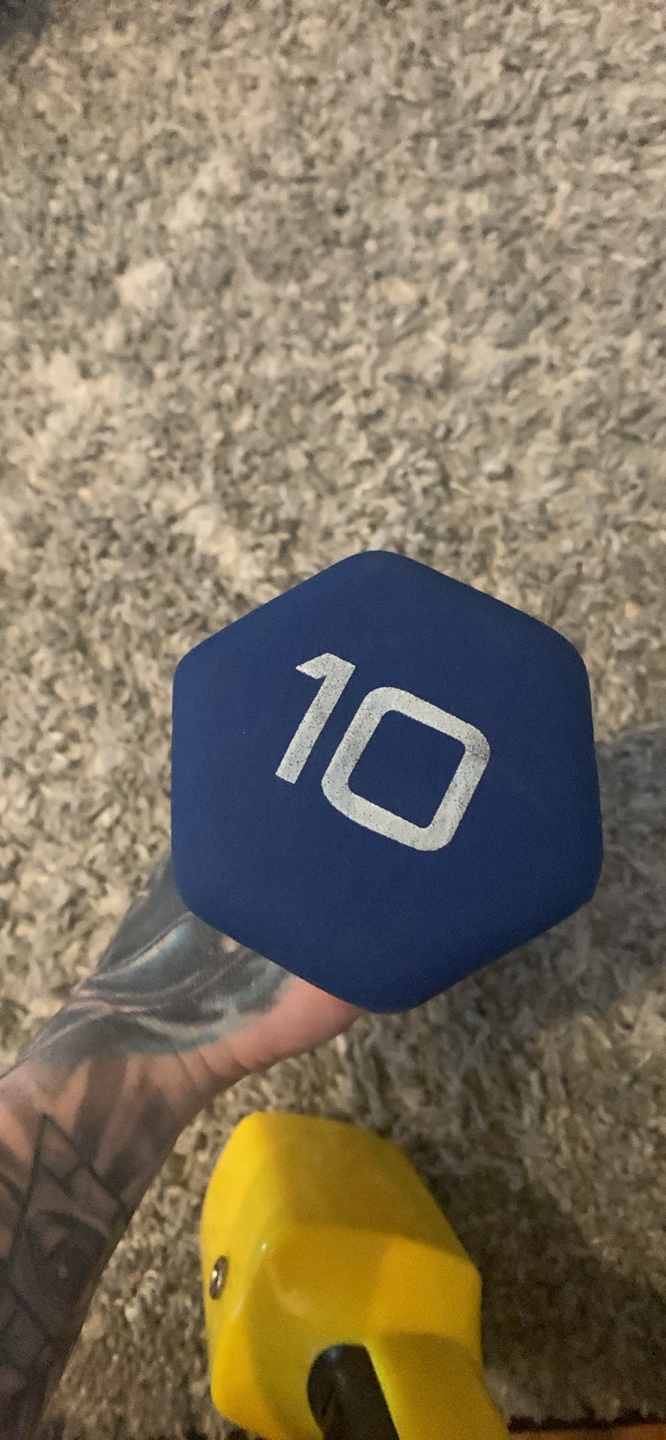10 LB Dumbbell - photo 2