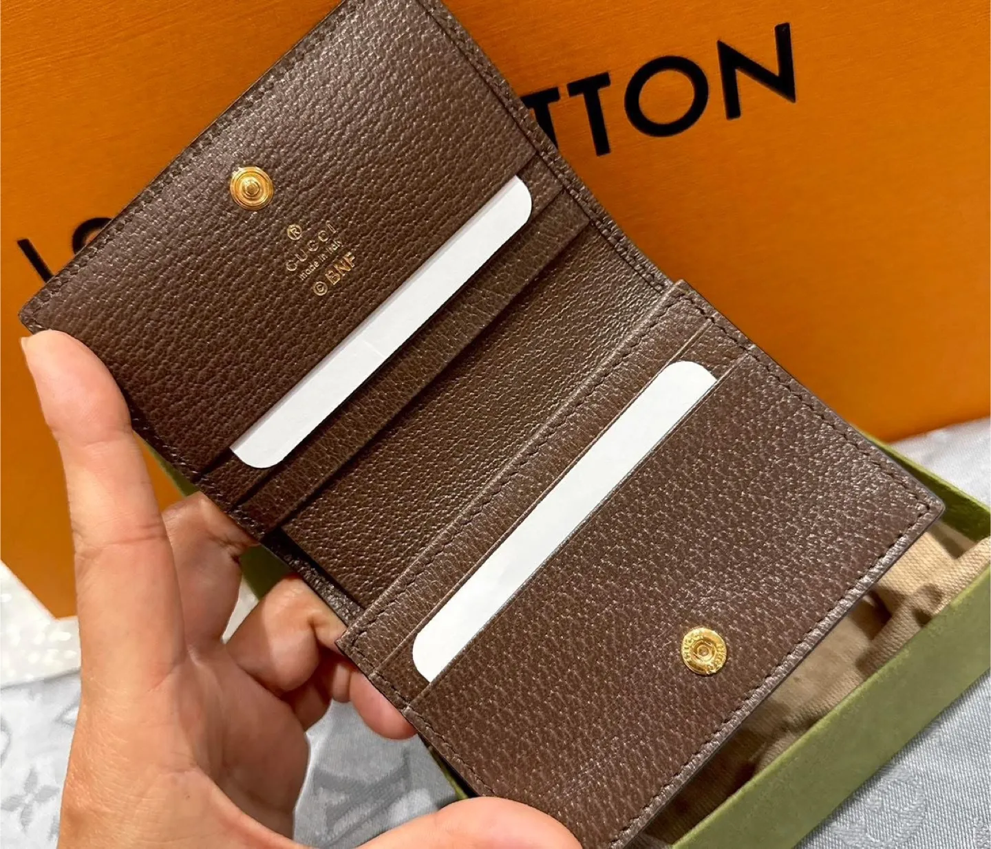 New Gucci Banana Print Wallet image indicator(2)