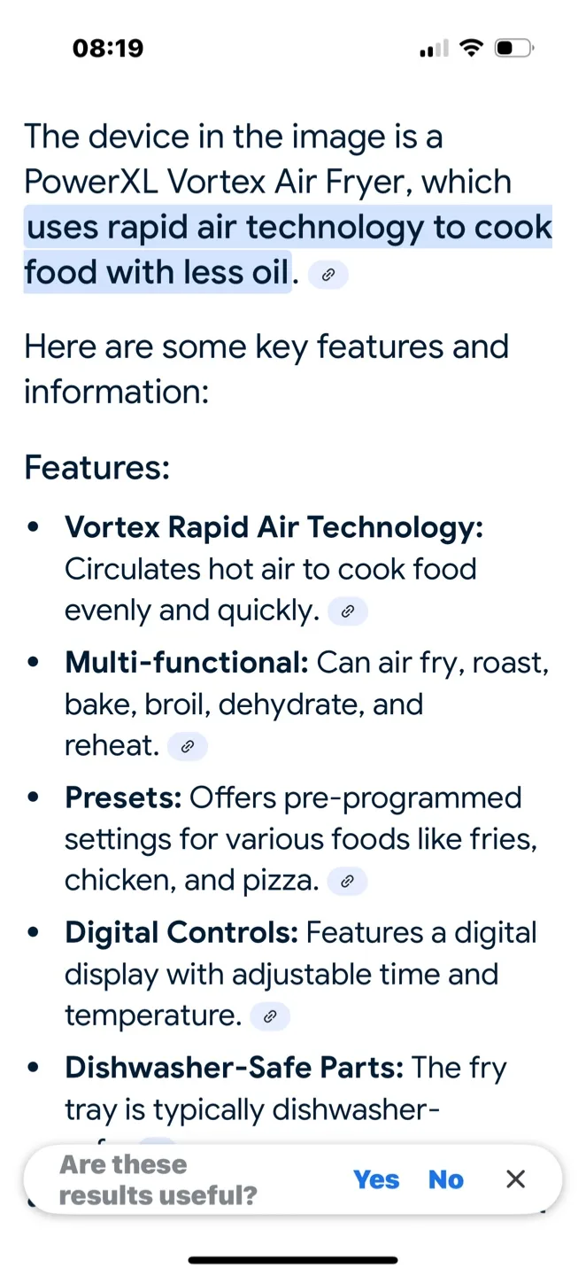 PowerXL Air Fryer was $70! image indicator(6)