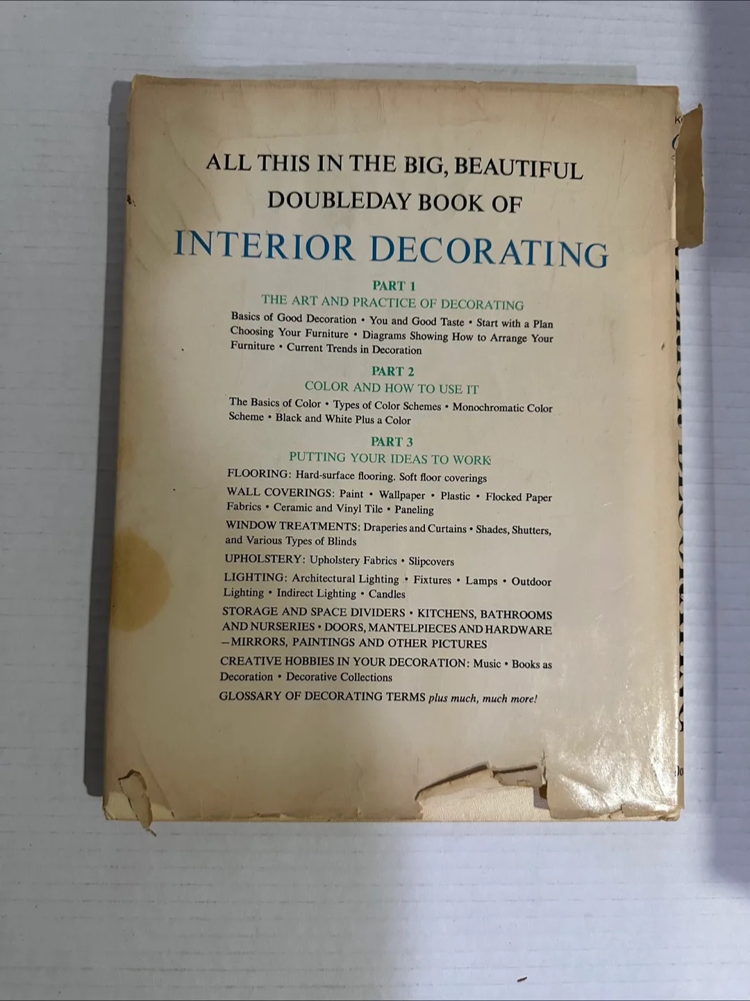 The Doubleday Book of Interior Decorating image indicator(3)