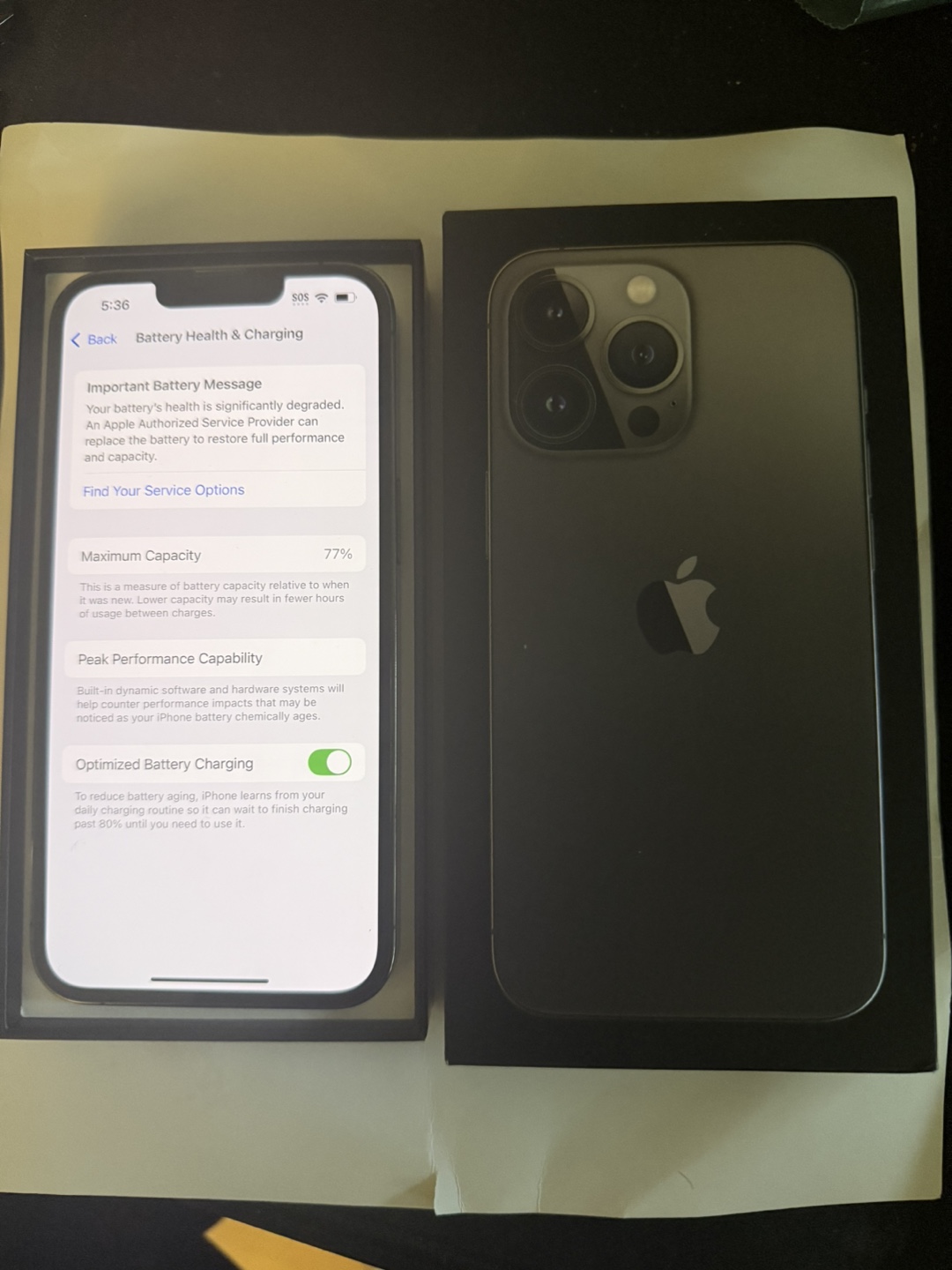 iPhone 13 Pro Graphite 256GB - photo 4