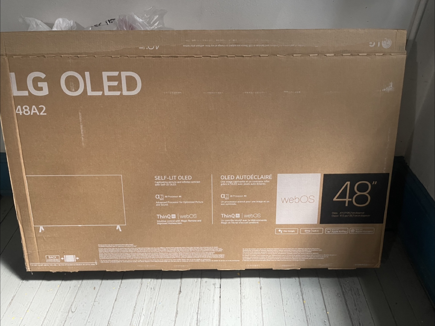 LG OLED 48-inch Smart TV 4K - photo 2