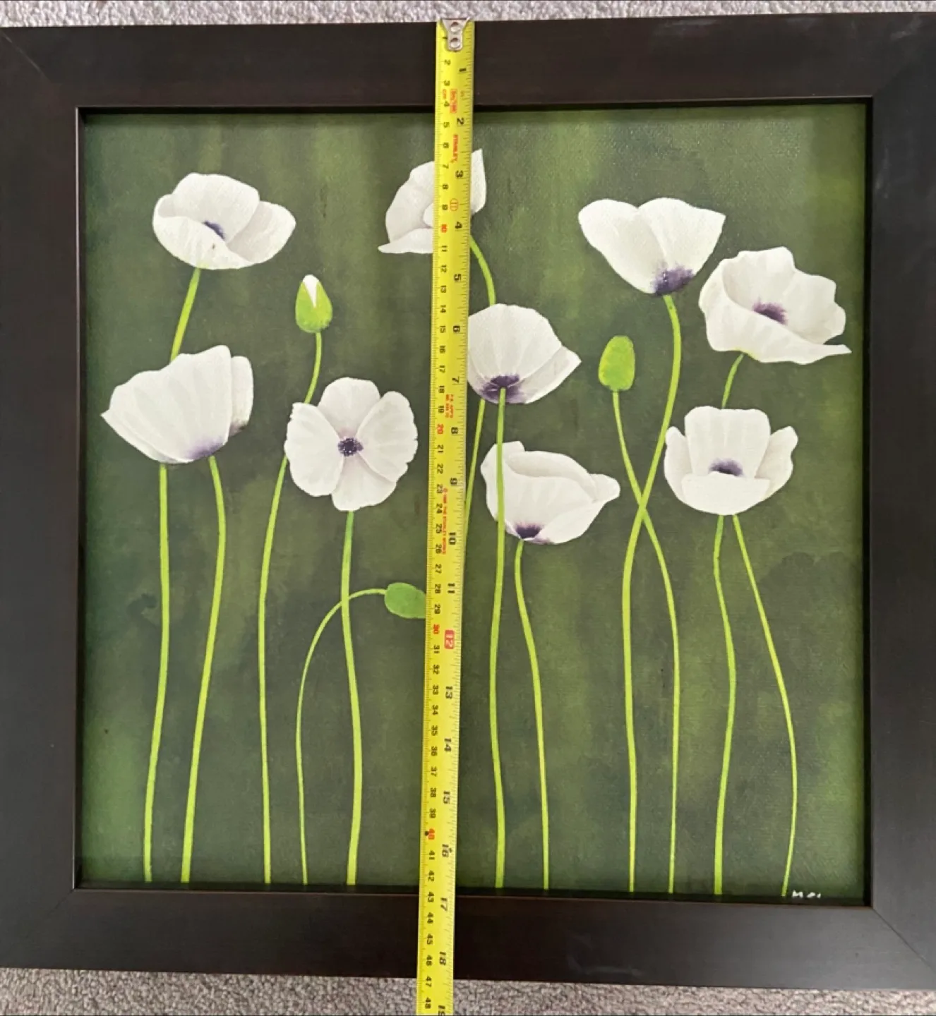 Floral Painting, Framed Artwork Set of 4 image indicator(6)