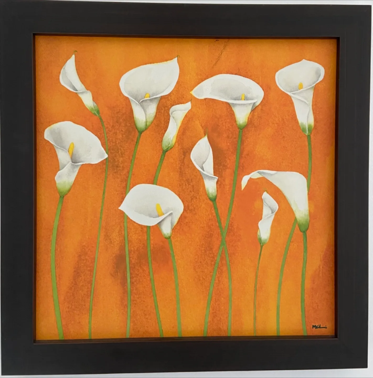 Floral Painting, Framed Artwork Set of 4 image indicator(3)
