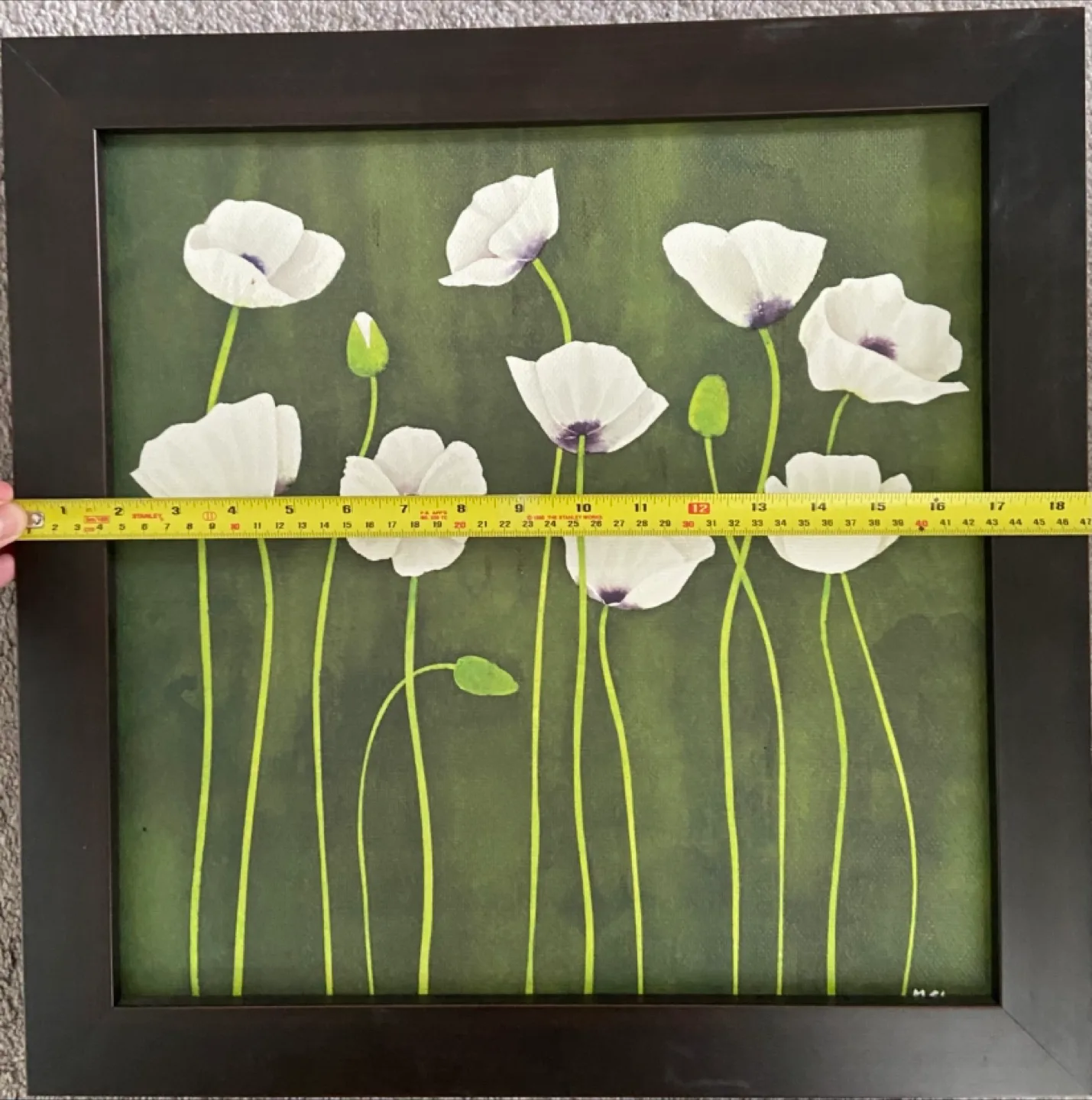 Floral Painting, Framed Artwork Set of 4 image indicator(5)