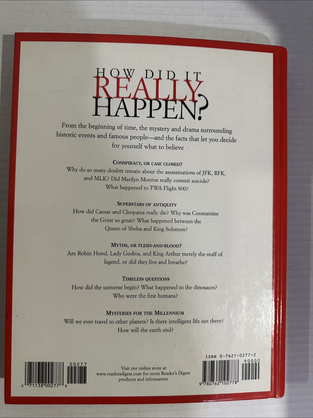 Reader's Digest How Did It Really Happen? Book - photo 3