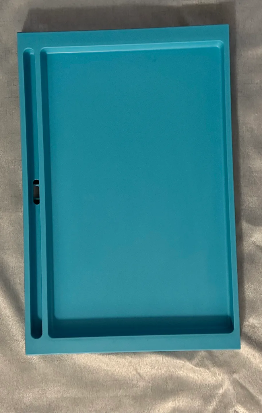 💚IKEA . 2 Collapsible food tray /Blue Foldable Laptop Table Set image indicator(3)