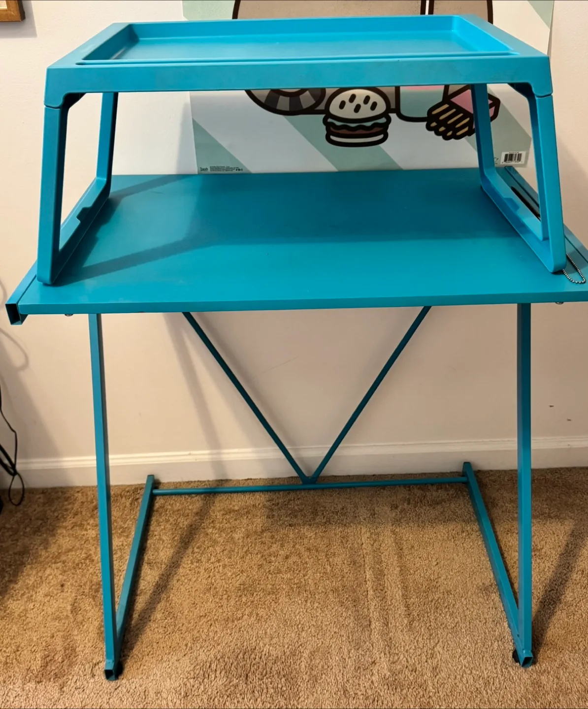 💚Bundle. Desk. 2 ikea food/laptop trays image indicator(4)