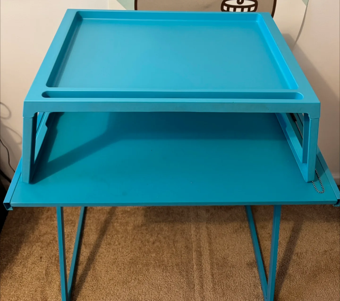 💚Bundle. Desk. 2 ikea food/laptop trays image indicator(3)