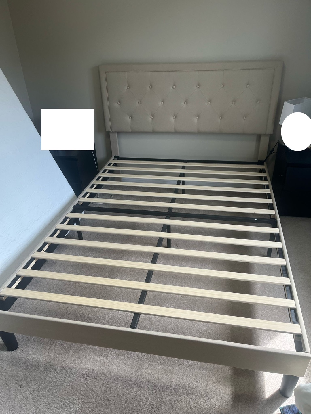 Queen Bed Frame with Mattress - photo 5