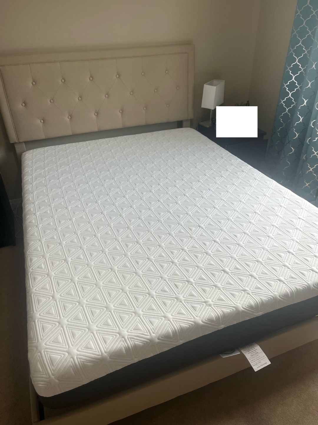 Queen Bed Frame with Mattress - photo 2