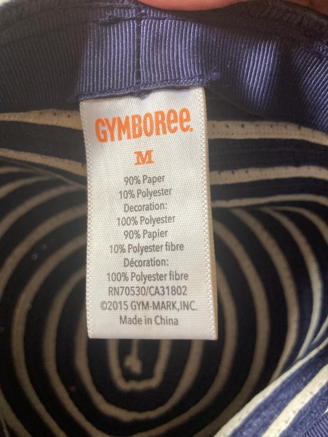 Gymboree Striped Sun Hat image indicator(2)