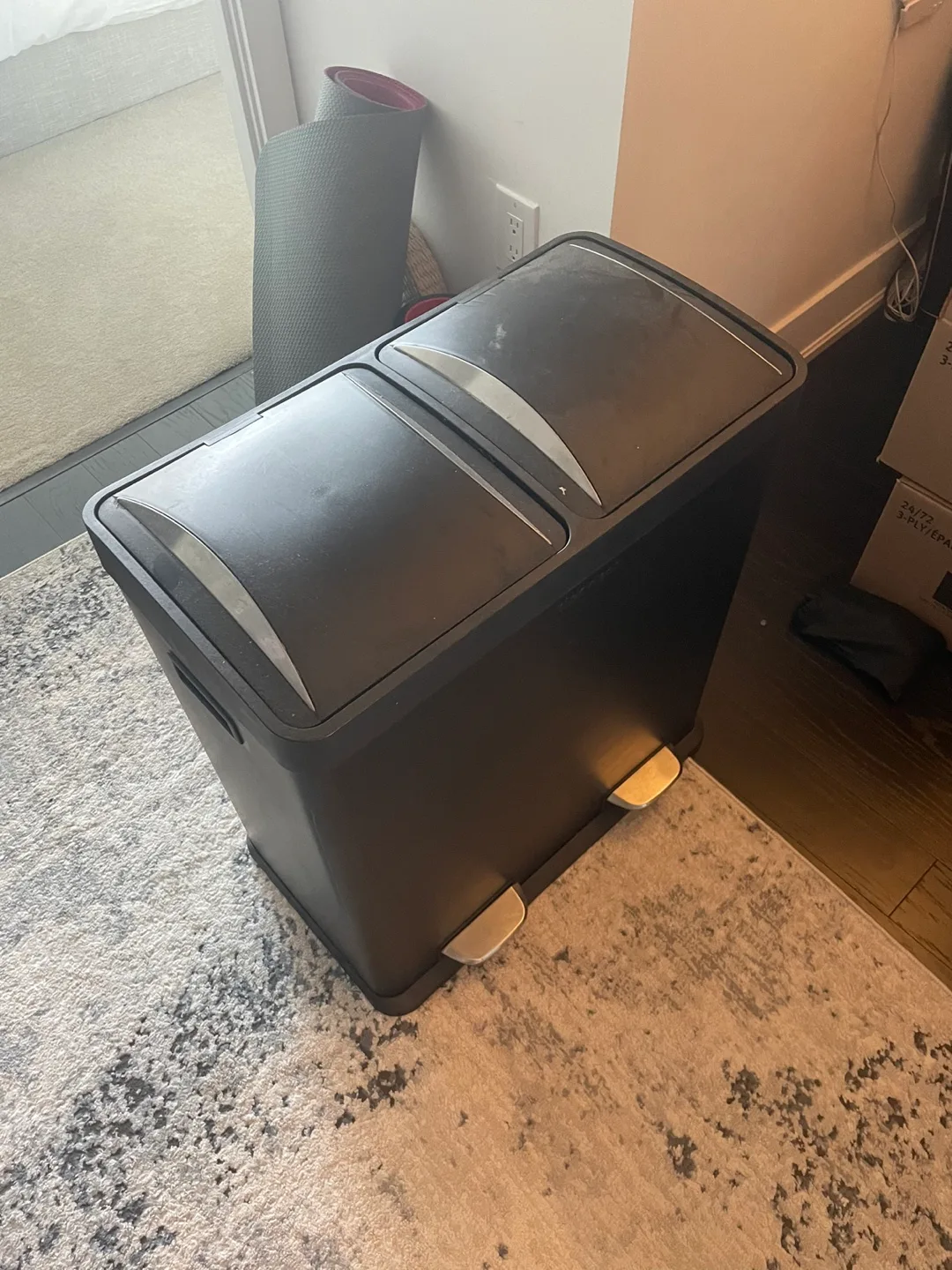 Double Compartment Trash Can thumbnail