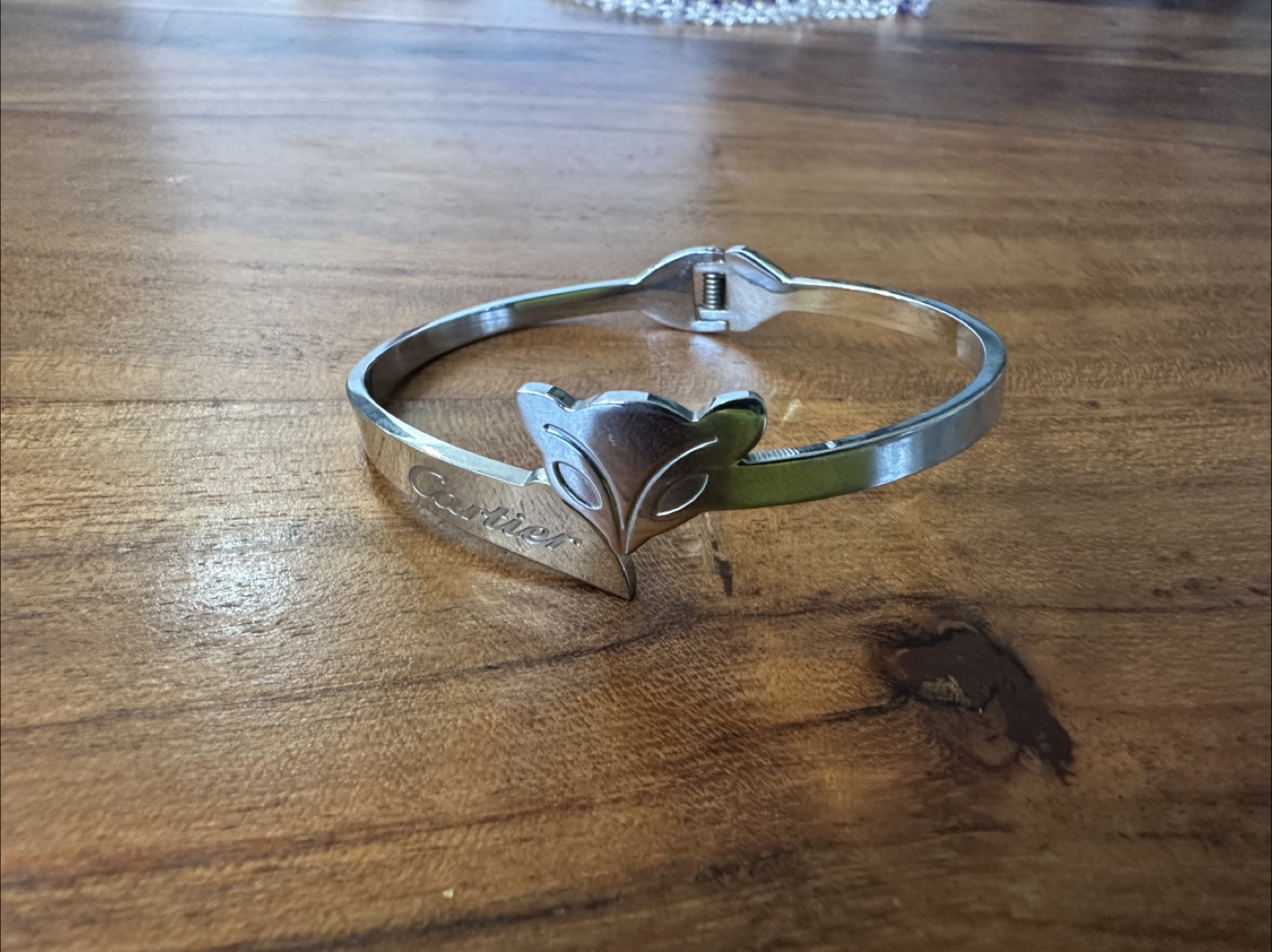 Cartier Silver Bracelet - photo 4