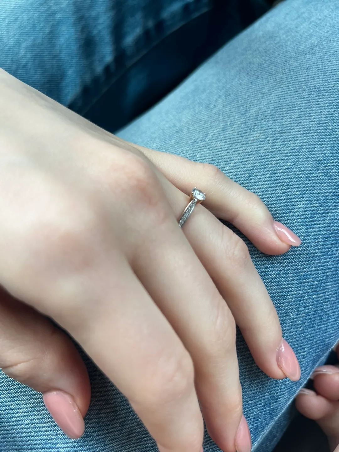 Elegant Diamond Ring - size 6-7 image indicator(2)