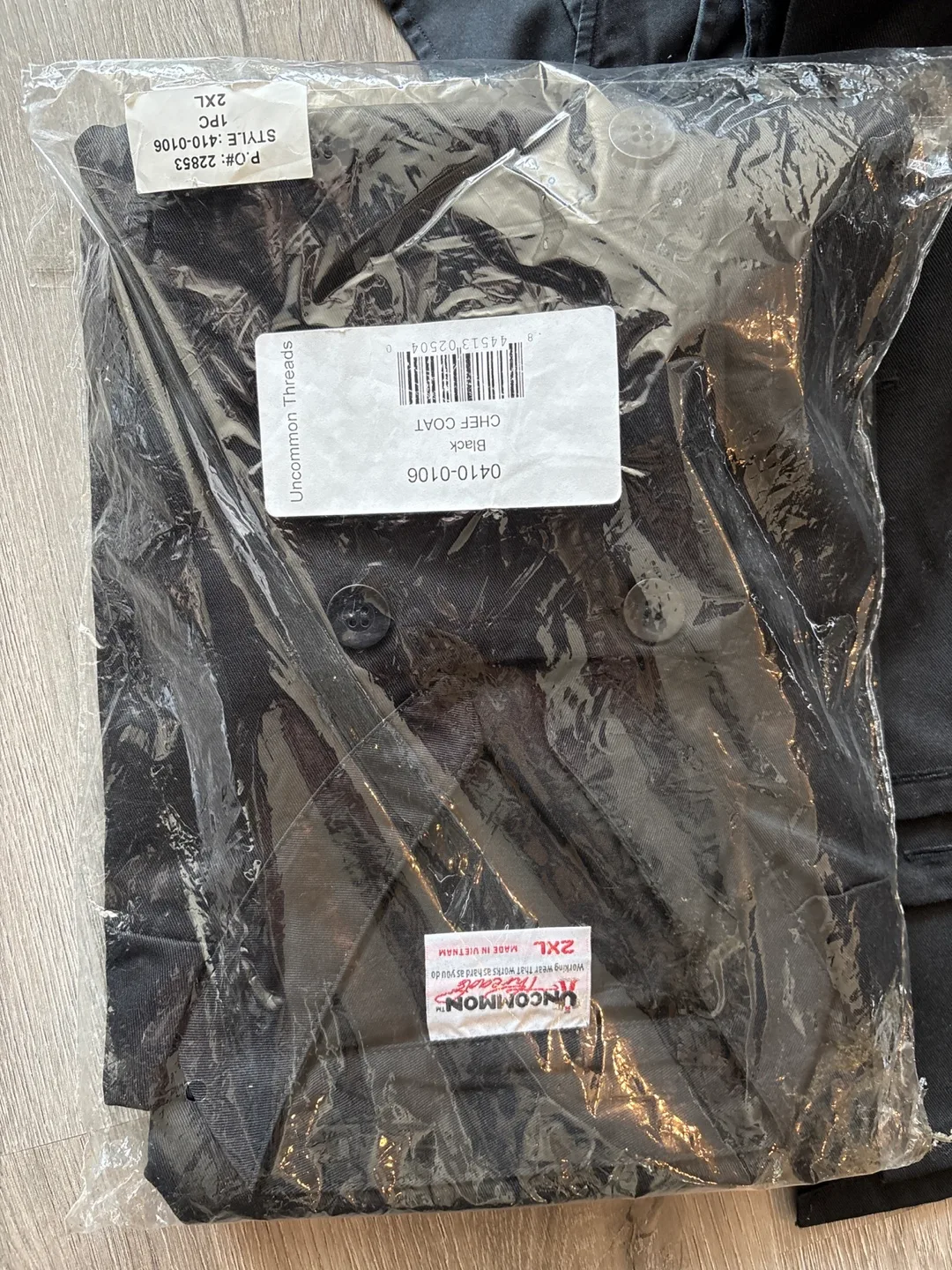 Chef work’s coat 2 pcs image indicator(2)