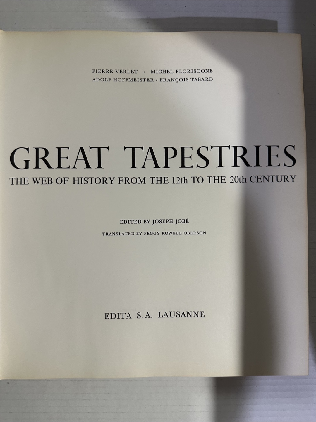 Great Tapestries Book - photo 4