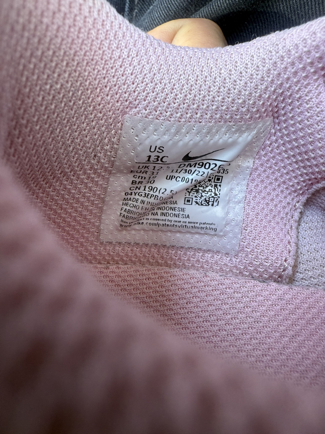 Nike Pink Sneakers - Size 13C - photo 2