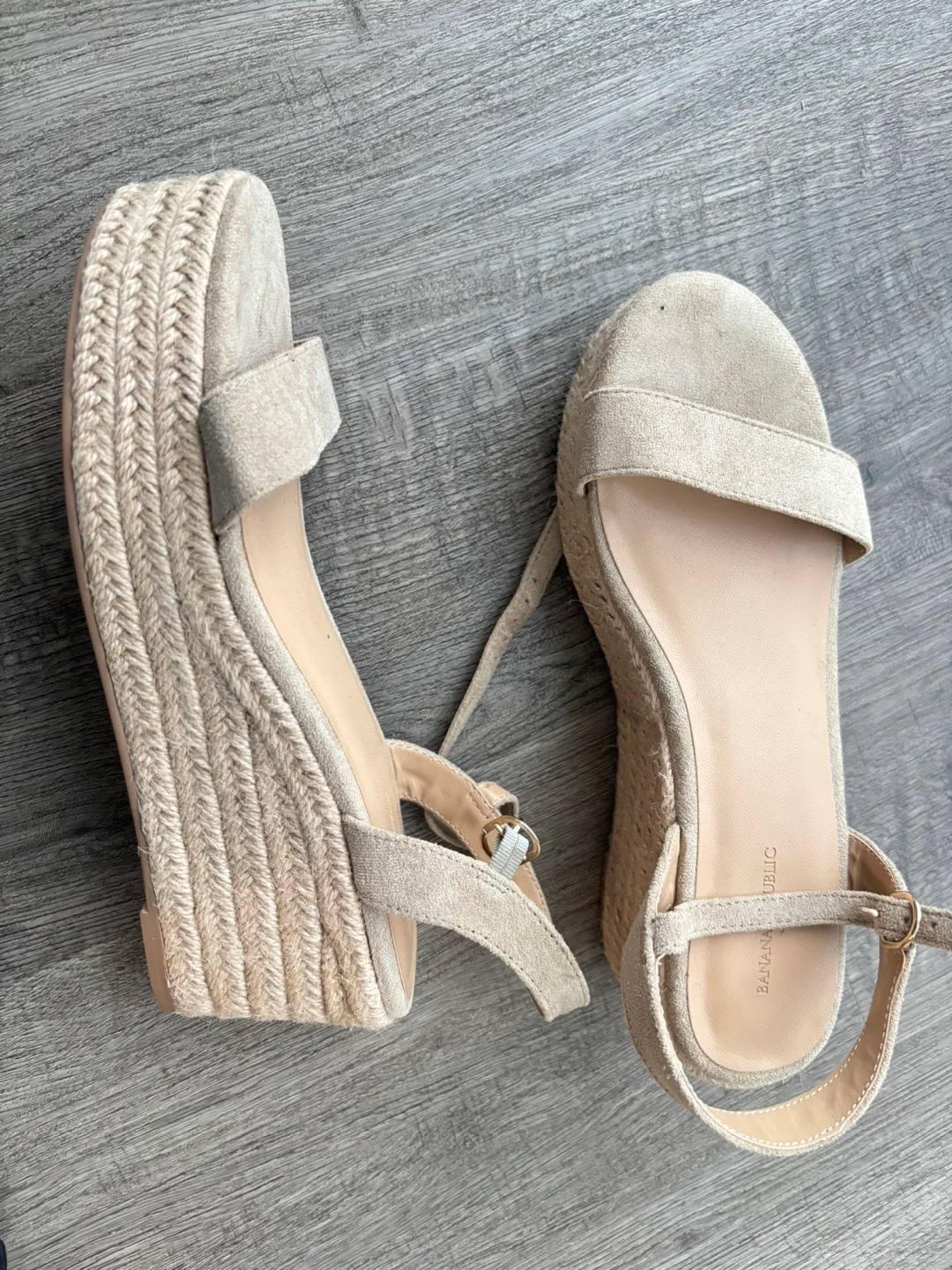 Banana Republic Wedge Sandals thumbnail