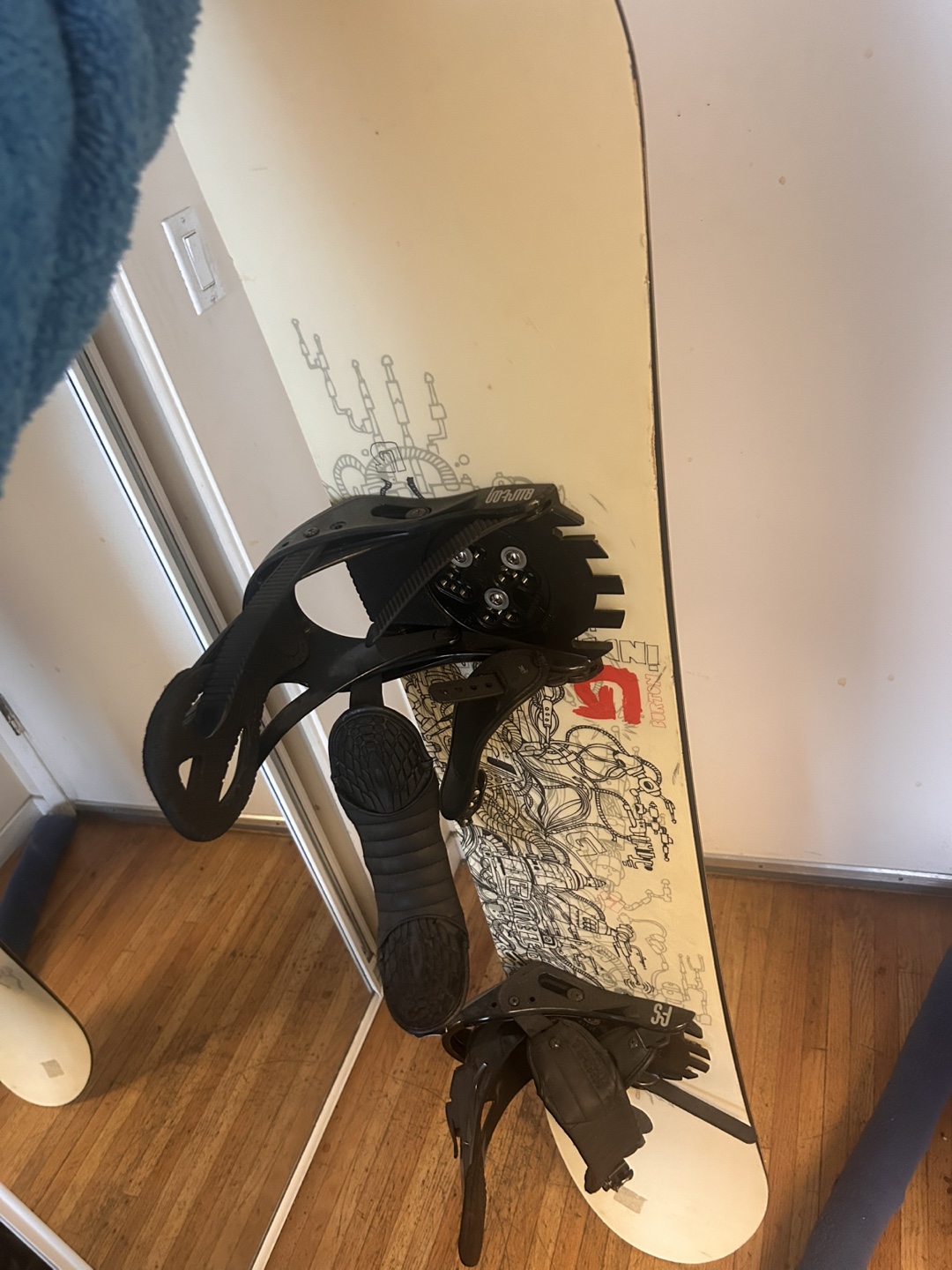 Burton Snowboard and Boots Set (Size 9) - photo 2