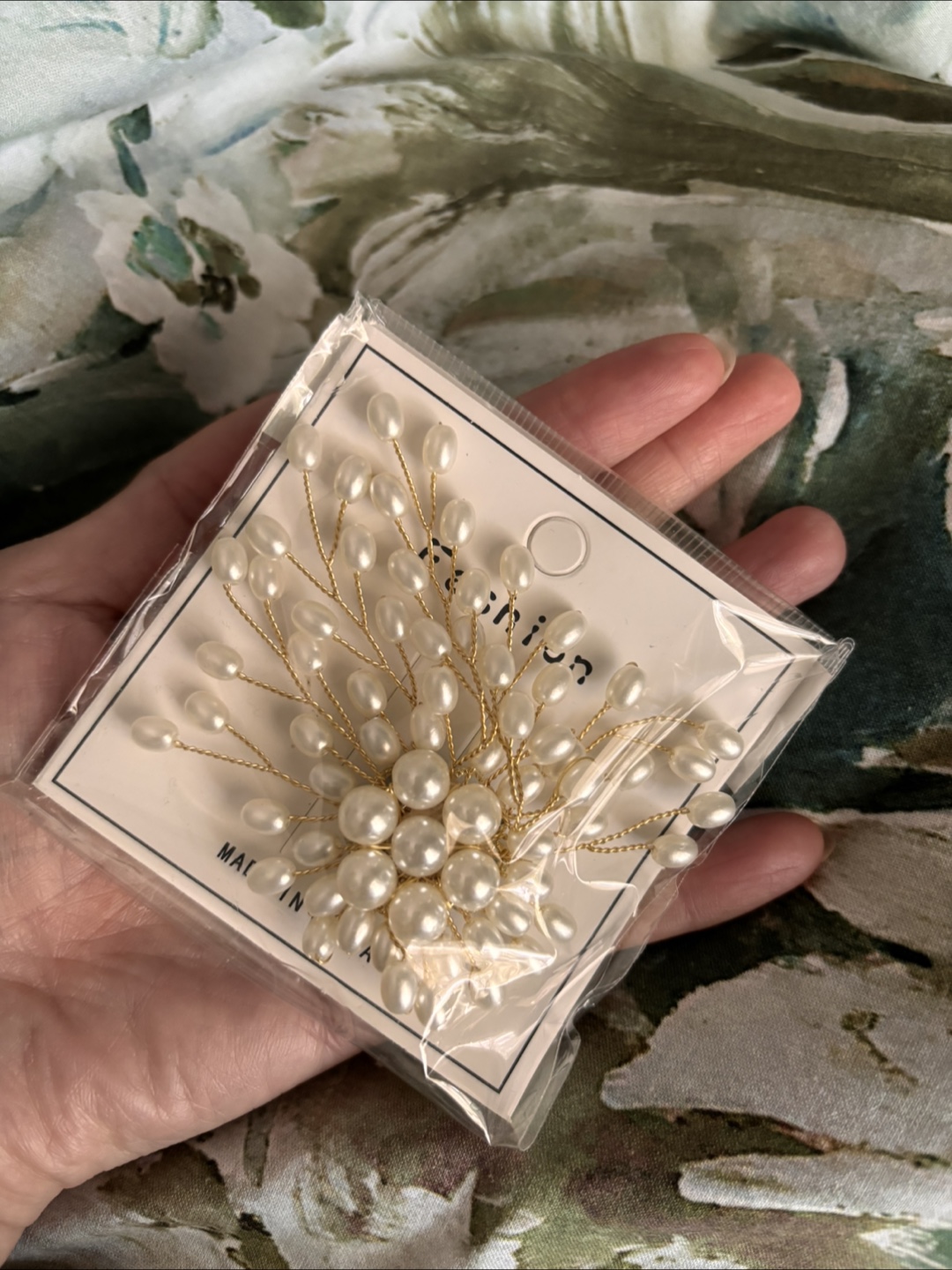 New Elegant Pearl brooch - photo 3