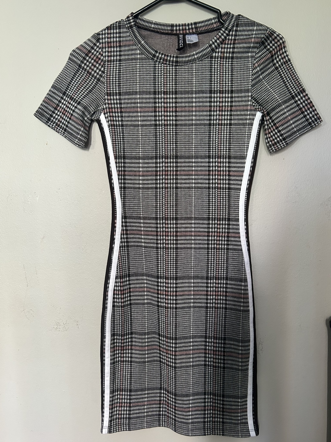 H&M Divided Plaid Mini Dress