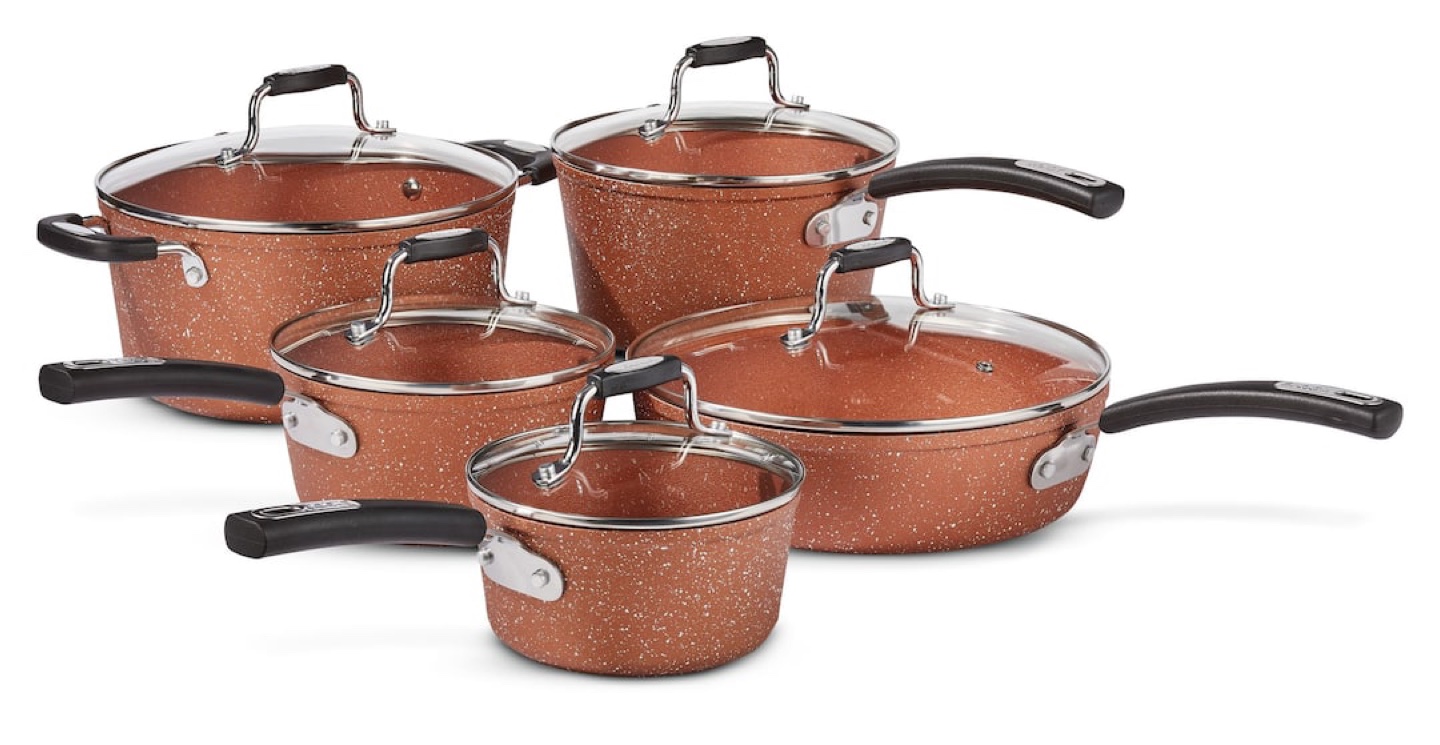 🥕IRock-Copper Stone Non-Stick Cookware Set - photo 2
