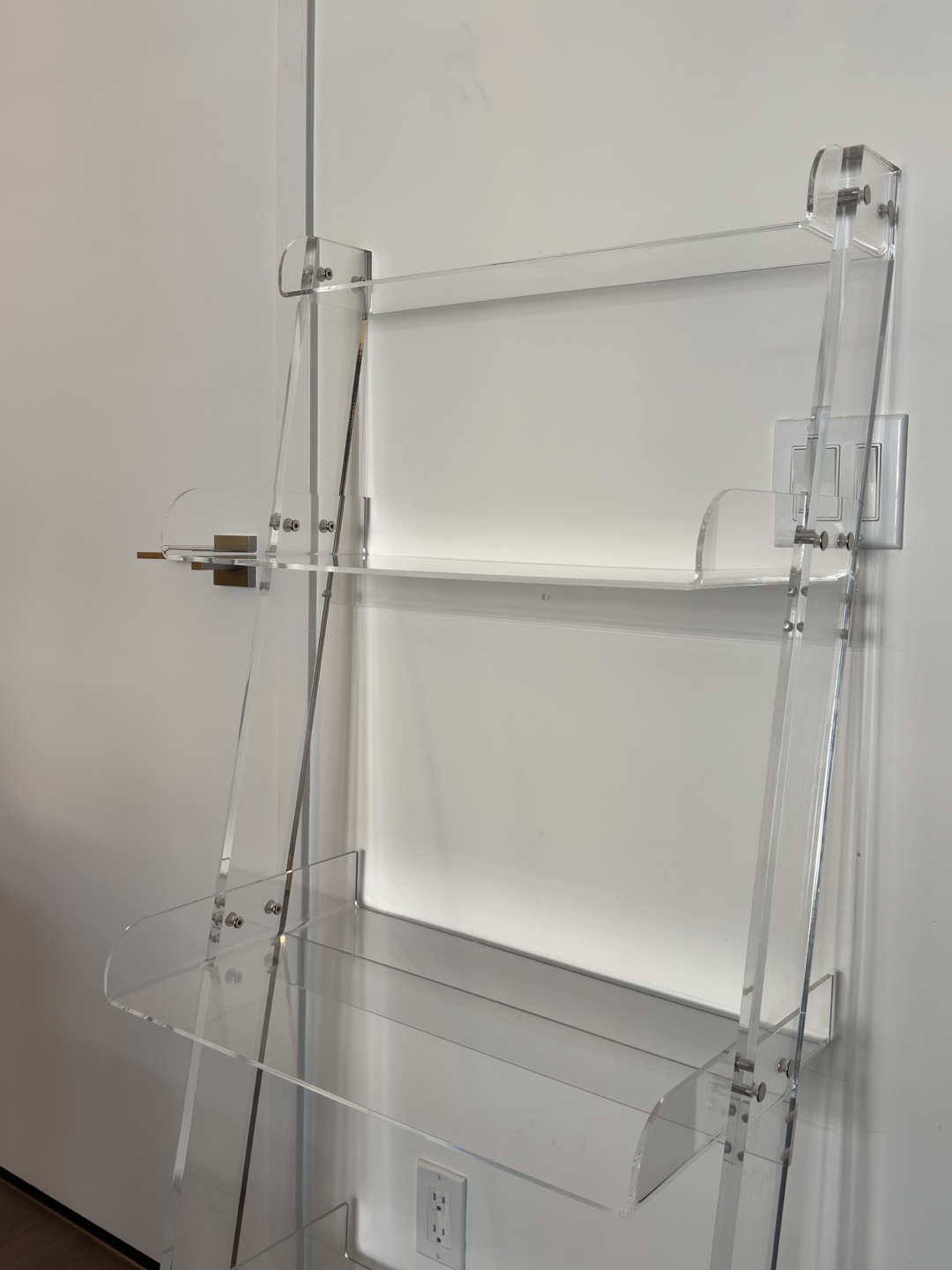 Acrylic Wall Shelving Unit - photo 3