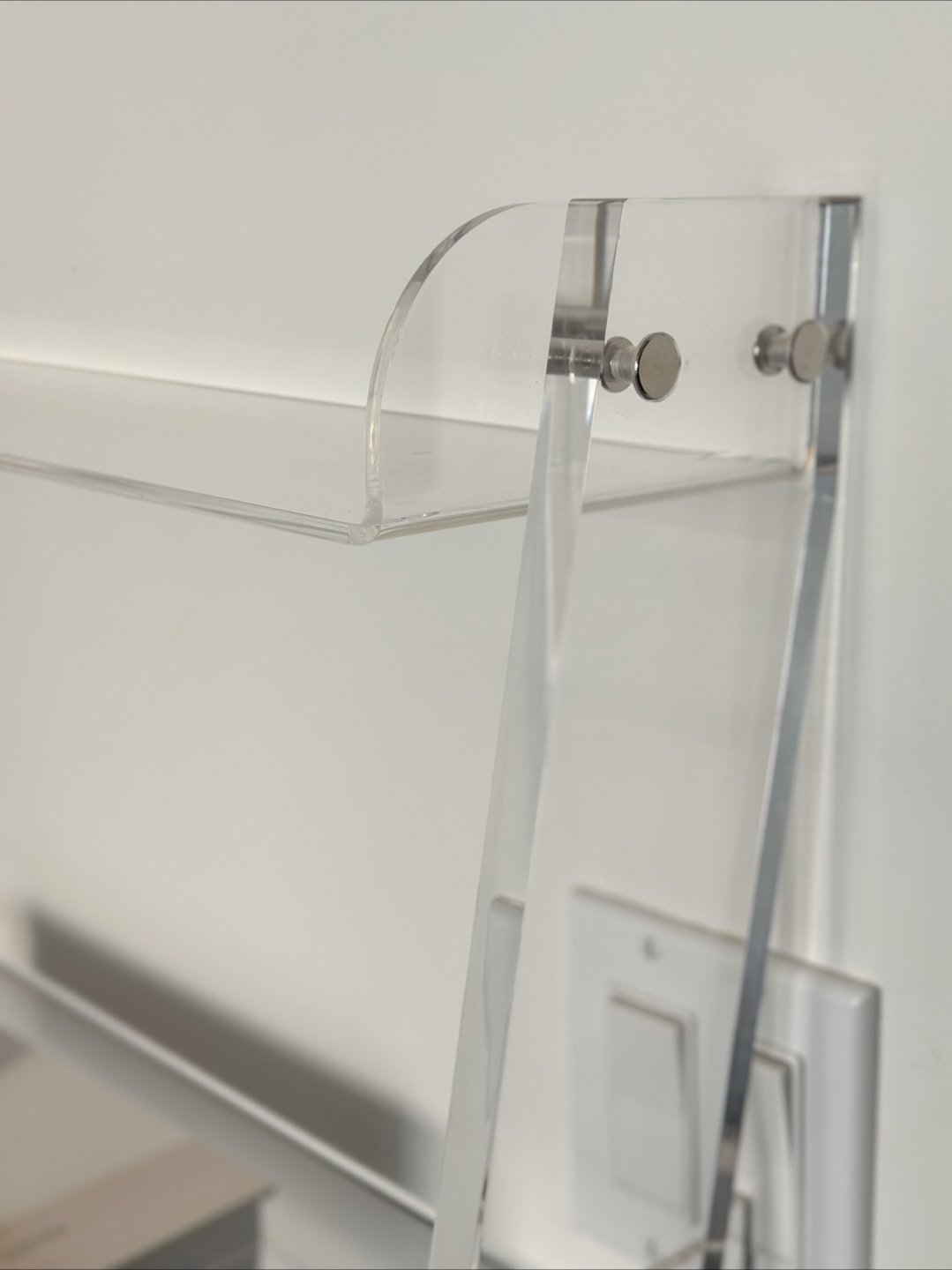 Acrylic Wall Shelving Unit - photo 4
