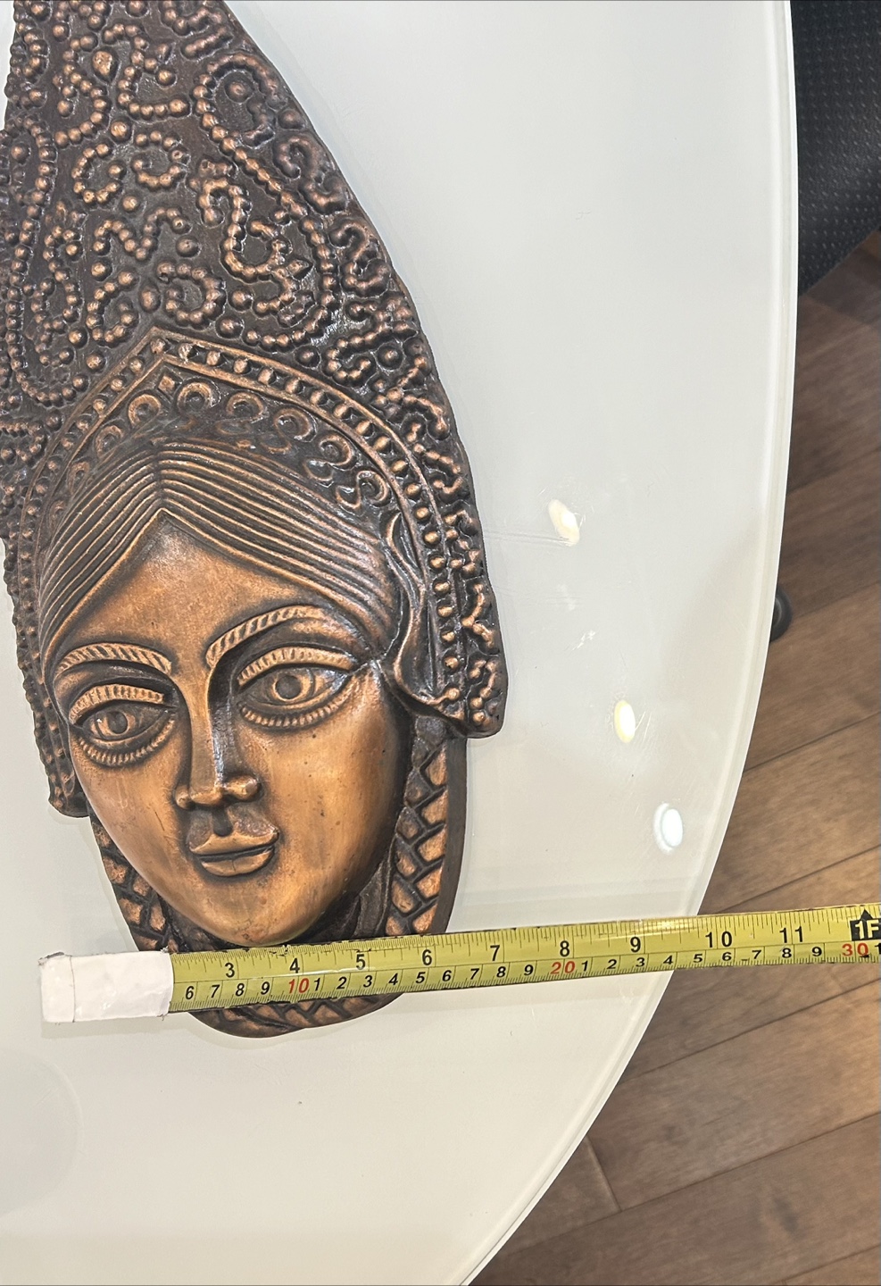 Bronze Face Wall Hanging - photo 2