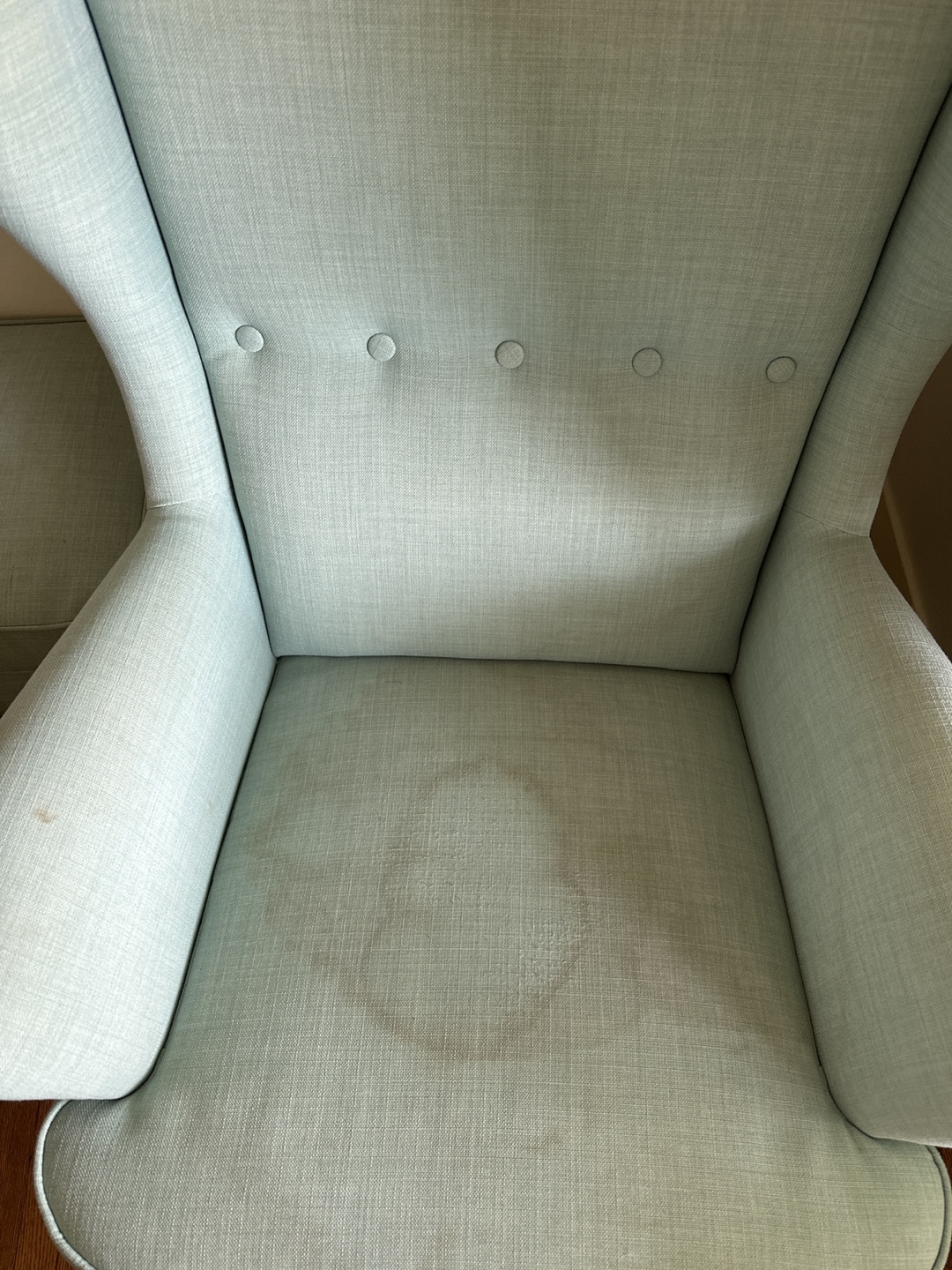 IKEA Armchair and Footstool - photo 3