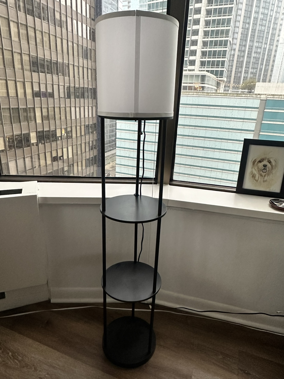 Floor Lamp with Shelves - photo 2