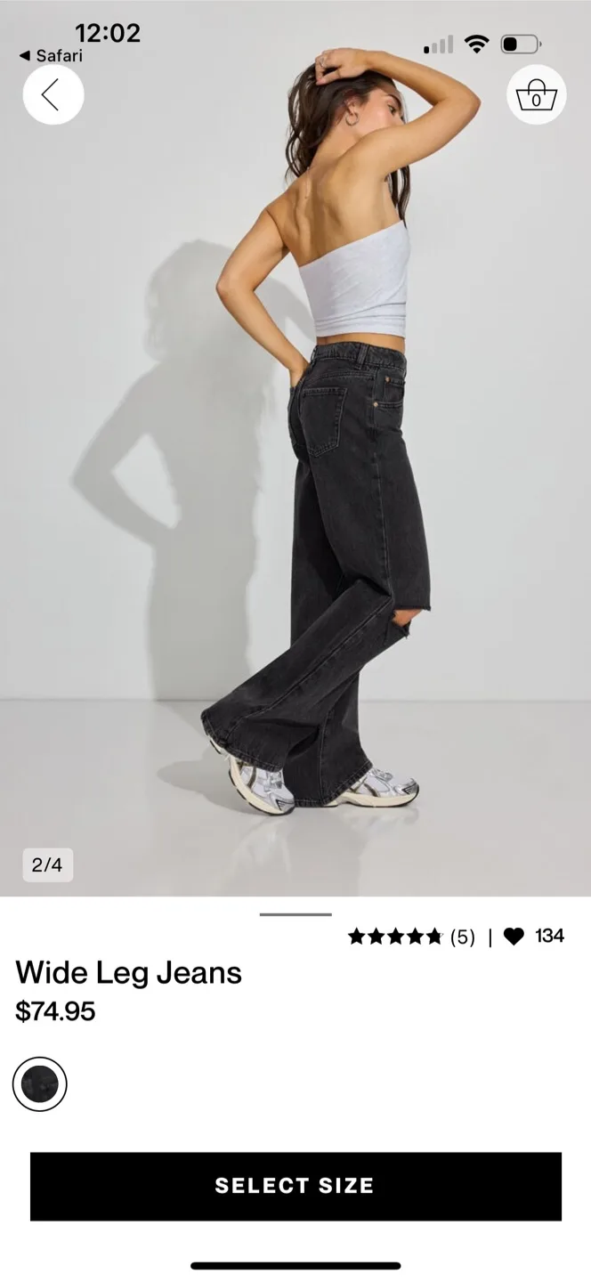 Wide Leg Jeans image indicator(2)